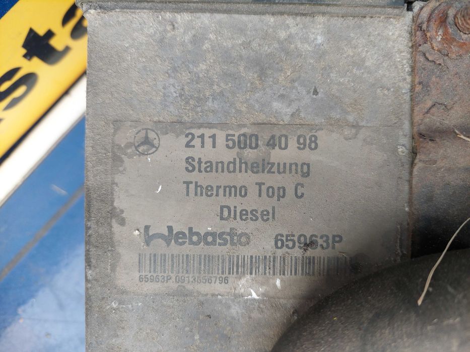 Печка Webasto 2115004098 за Mercedes E-класа (W211) - 3.2CDI