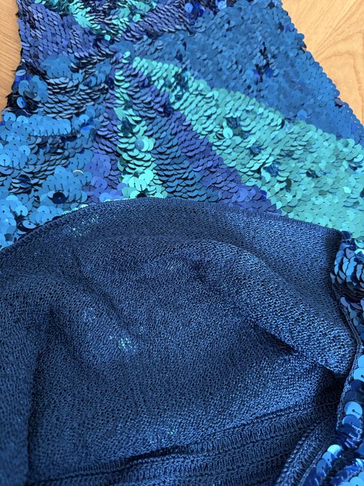 Платье с пайетками