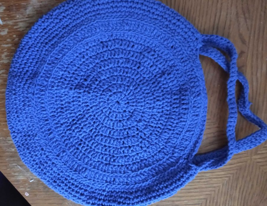 Geanta crosetata macrame