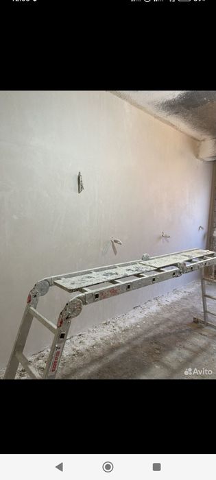 Штукатурка Ротбард, кафель, шпаклёвка