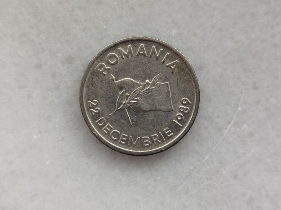 Moneda 10 lei Revolutia 1989