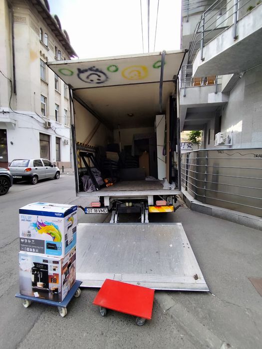 Transport mobila bagaje Mutari produse grele marfa manipulanți