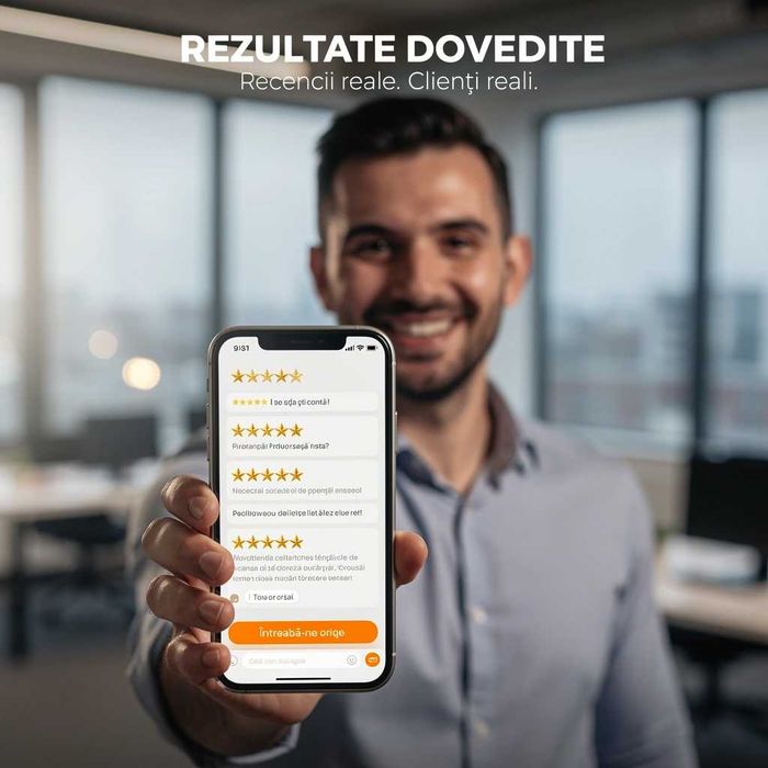 Realizare site, SEO și promovare pe TikTok, LinkedIn și Instagram Ads