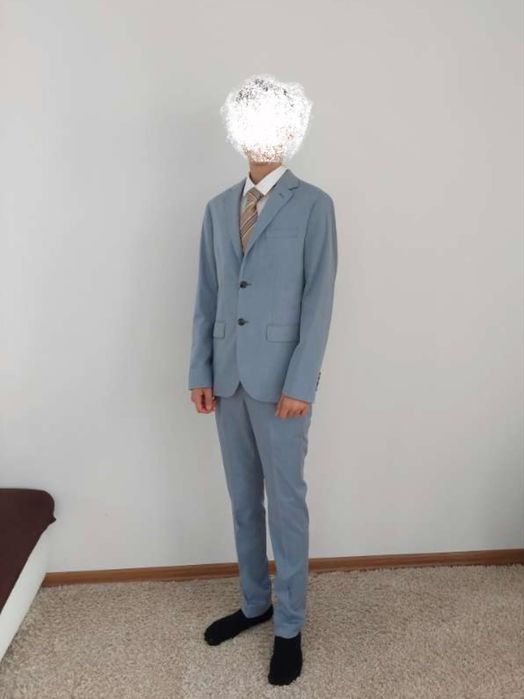 Costum Pentru Banchet Mango Slim Fit marime S (44 sacou, 36 pantaloni)