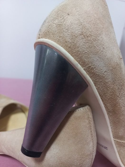 Нови италиански обувки от естествена кожа