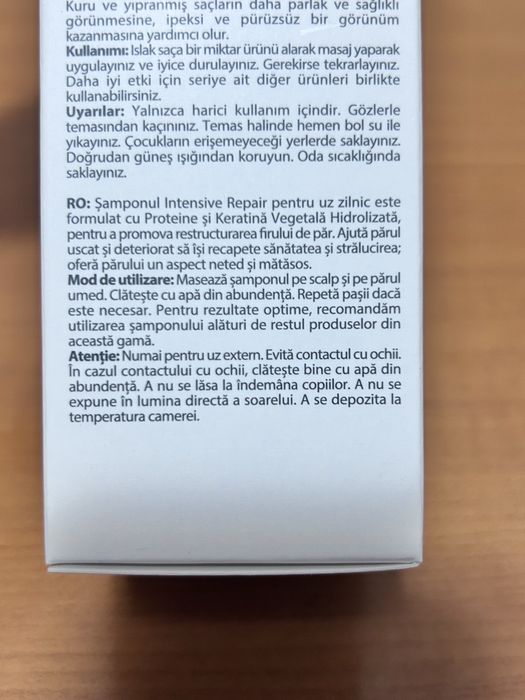 Tuna Șampon Intensive Repair 225 ml(Farmasi)