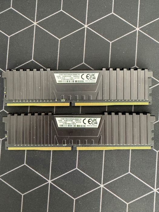 Memorie ram Vengeance Lpx DDR4 2666mhz (2x8 GB)