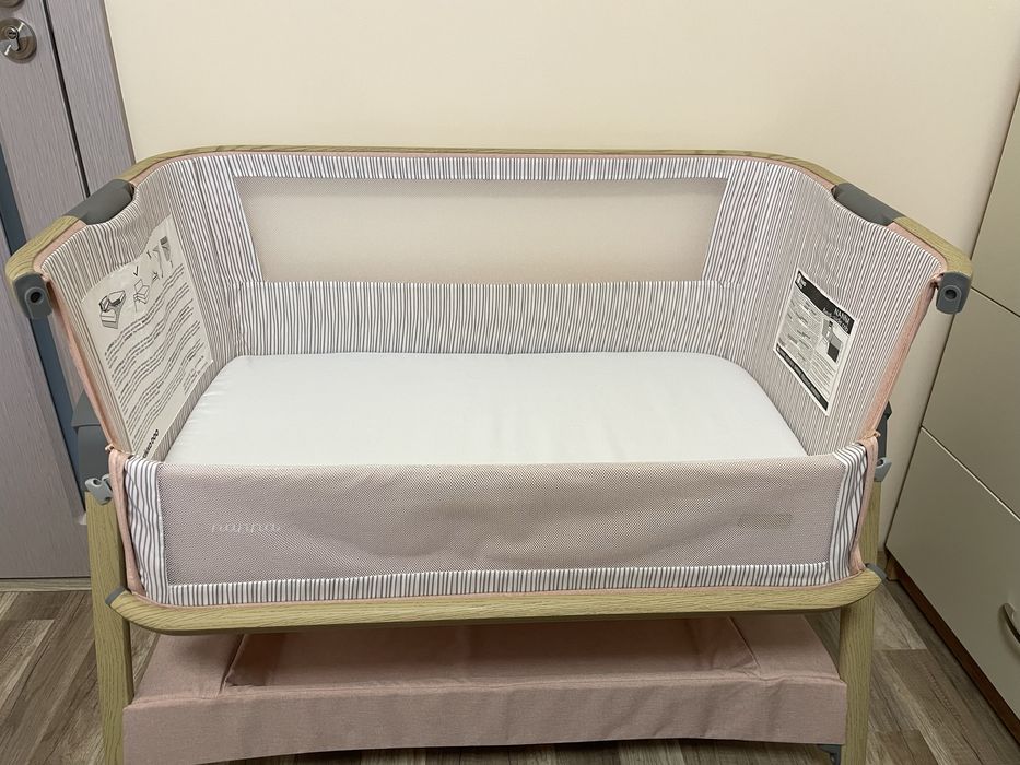 Бебешка кошара Кикка бу Нана с подарък 3 спални комплекта и протектор