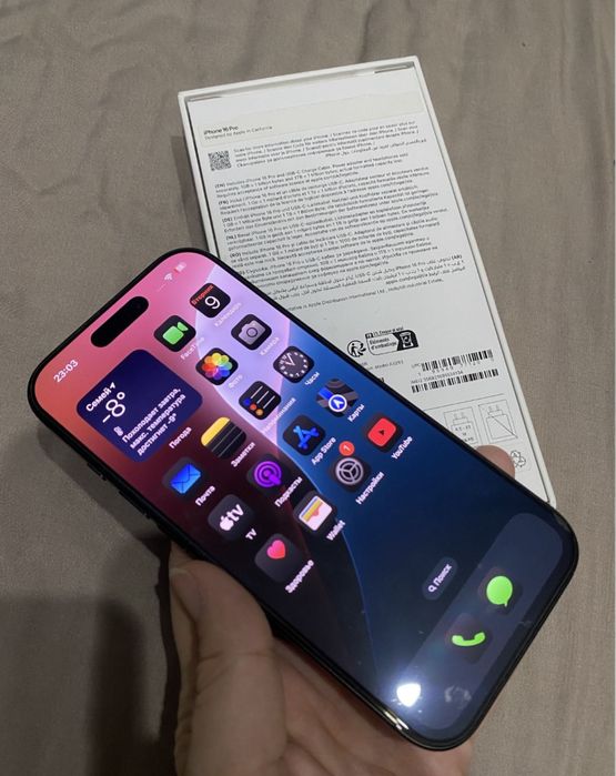 iPhone 16 pro с гарантией