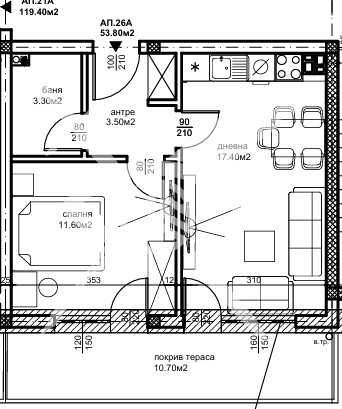 Инвеститор с 30г опит! Двустаен апартамент в Беломорски!
