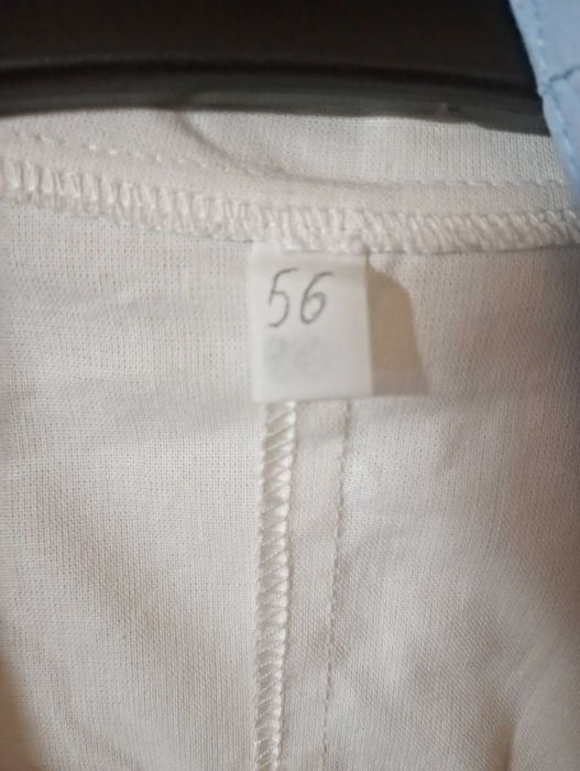 Мъжко сако велур Chaps престилки бели