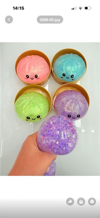 Squishy Dumpling/Мек китайски хляб/Мистериозни скуишита