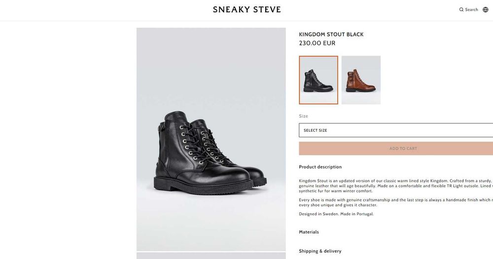 Ghete lace up 41 casual Sneaky Steve NOI piele naturala moale