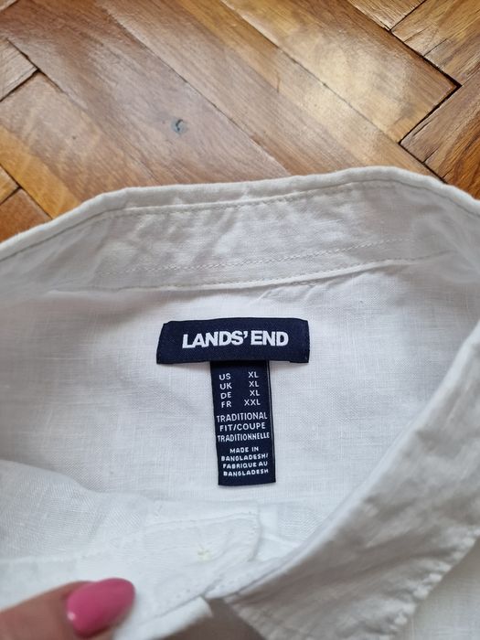 Страхотна мъжка ленена риза LANDL'END размер 2XL