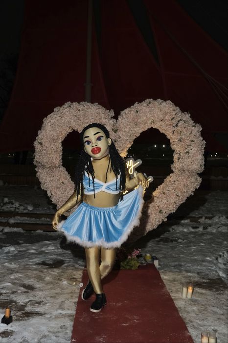 Мулатка, ростовая кукла, стрип кукла, корпаративы и праздники!!