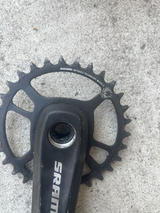 braț de angrenaj dreapta (cu foaie) model SRAM SX Eagle PowerSpline.