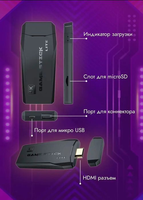 Продам игровой stick 15000 игр