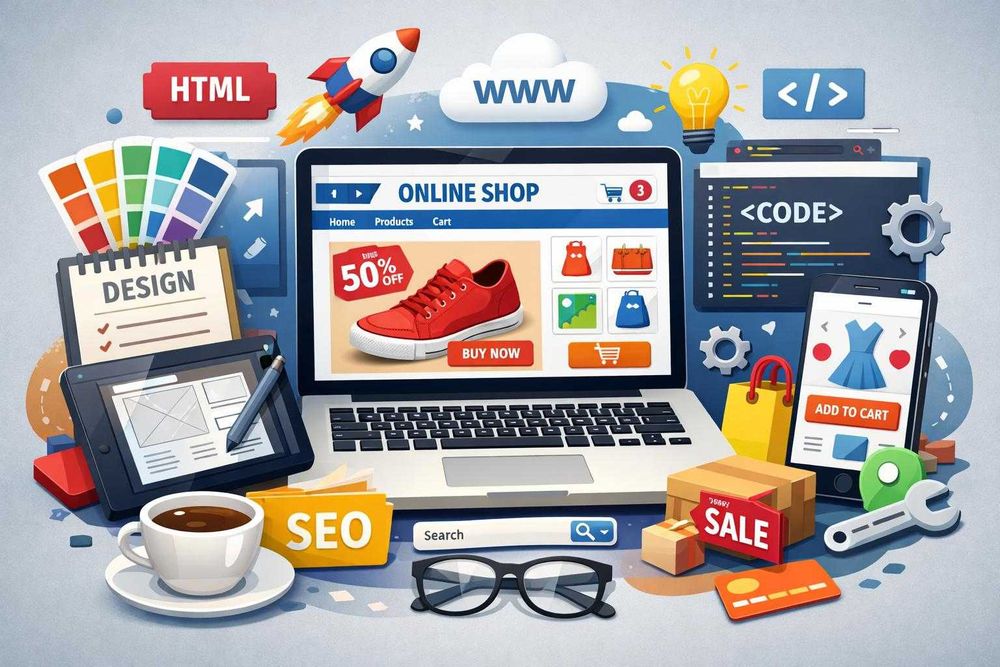 Creare Site Web/Magazin Online