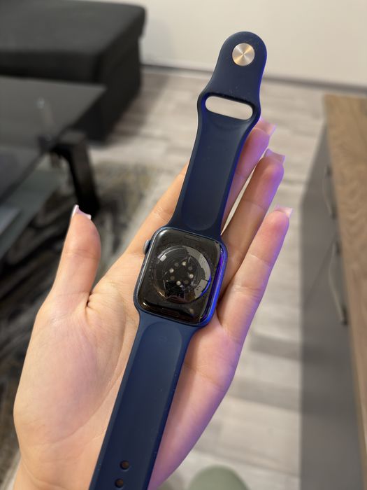 Apple Watch Series 7 2021, Blue Alu Abyss 45mm,