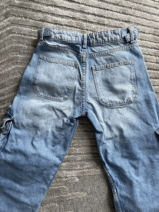 Страхотни дънки Карго Baggy Jeans Bershka