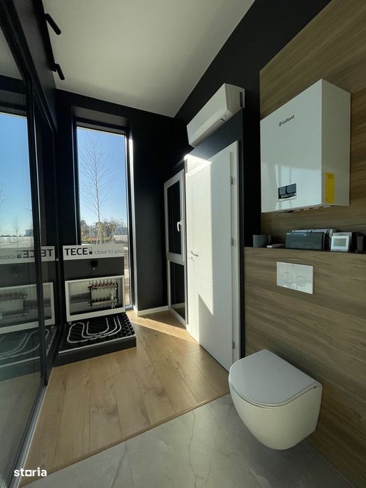 Apartament 3 camere, 2 bai, dotari premium, bloc nou, dezvoltator