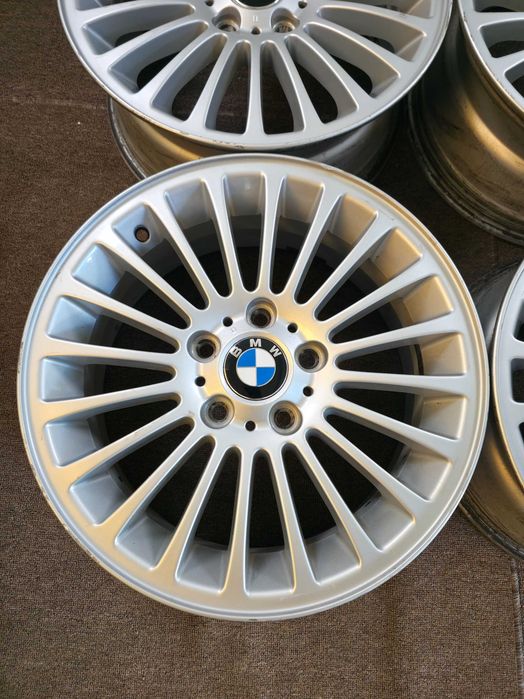 4 Jante Aliaj 5x120 17'' 7J ET 47 - OEM BMW Seria 3 E46 E90 F30 Seria 1 Seria 4 Seria 5 X1 X3 !