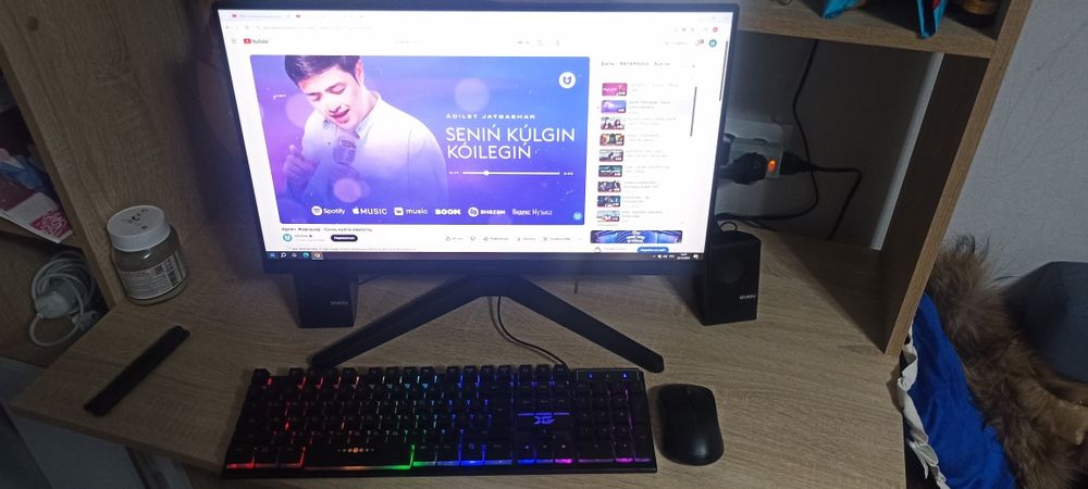 Игровой компьютер в комплекте