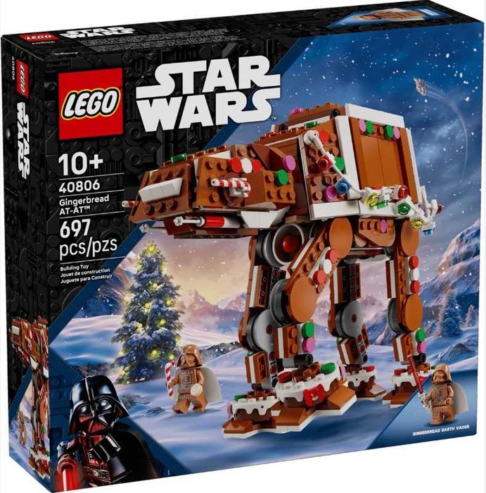 LEGO STAR WARS Gingerbread AT-AT™ Walker 40806 [sigilat] [2025]