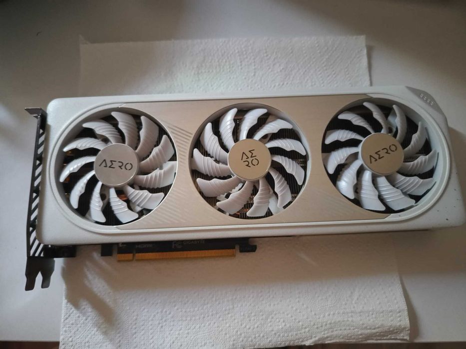 Placa video Gigabyte GeForce RTX 4060 AERO OC, 8GB GDDR6, 128 bit