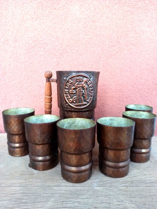 Меден сервиз ръчна изработка