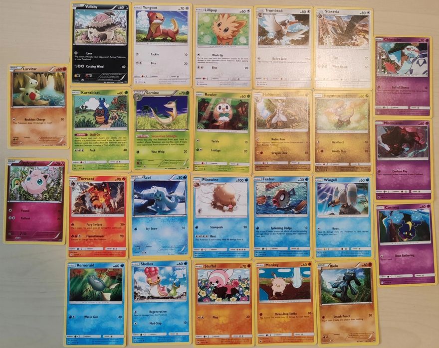 Lot Colecție Rară Cartonase Pokemon Holo Rare