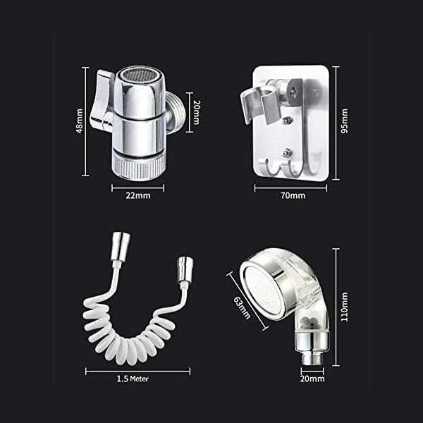 Удобен душ за мивка с пречистваща функция