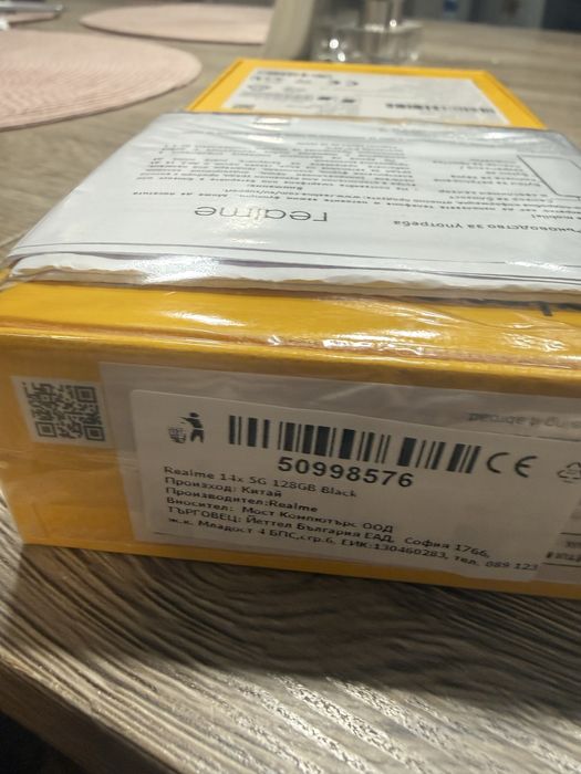 Realme 14x 128gb черен