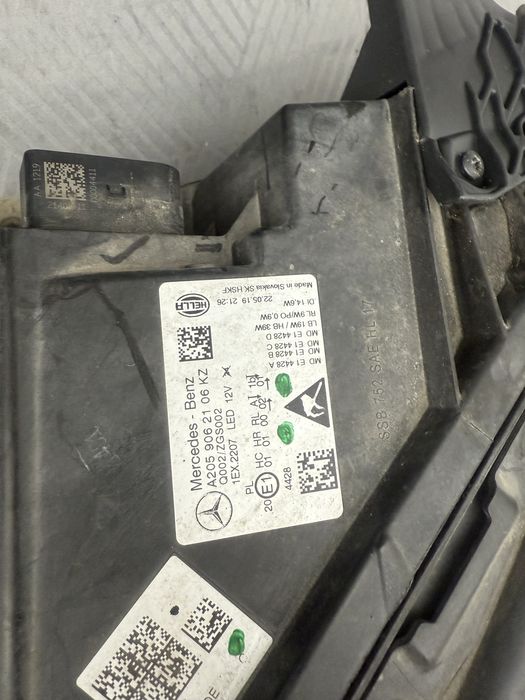 Far stanga dreapta Mercedes C class w205 facelift full led