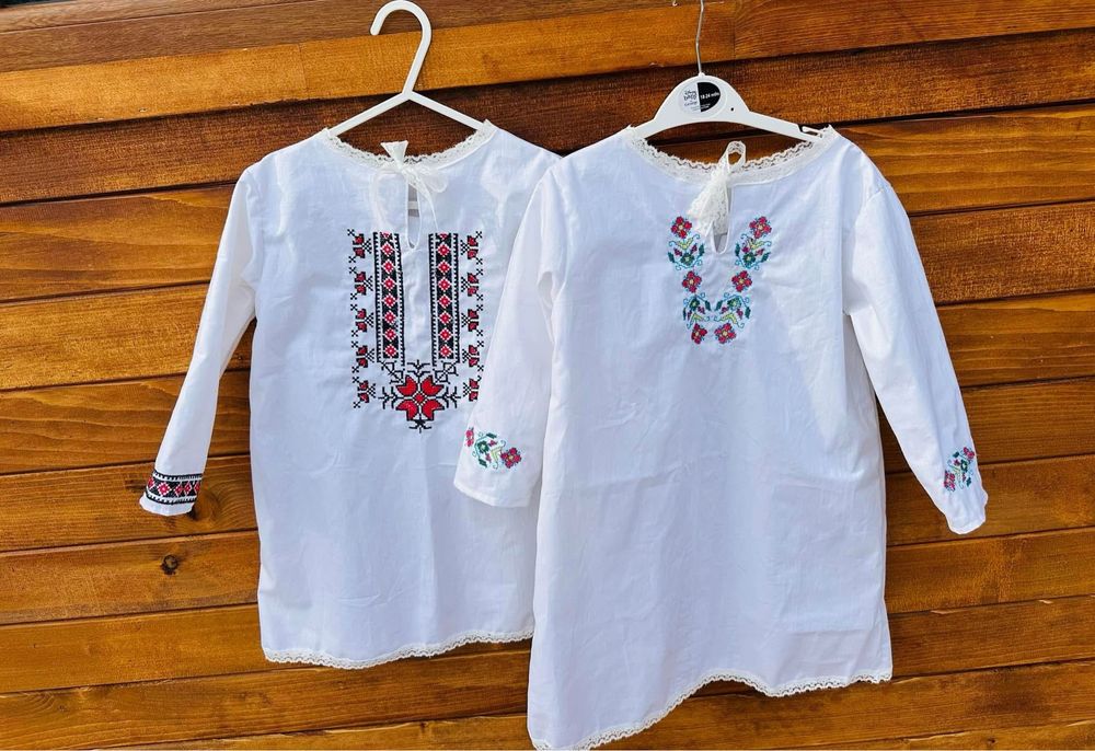 Бебешка рокля с шевица / народна носия за момиче