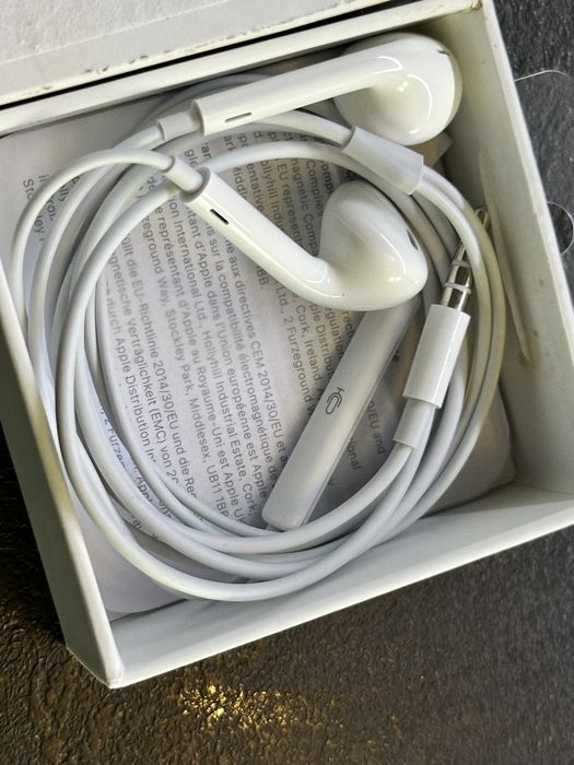 Căști Apple EarPods, , usb C, lightning, jack 3,5 mm, ca noi