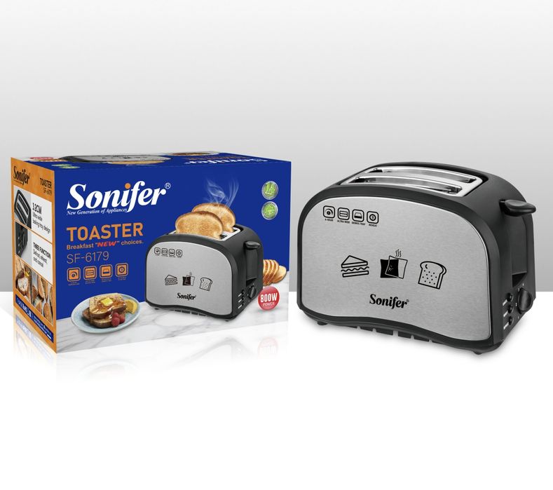 Супер новый тостер для хлеба Sonifer, tostir