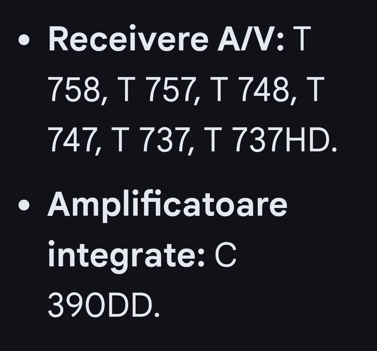 Telecomanda nad pentru amplificaror/ampliruner