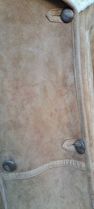 Haină piele întoarsă