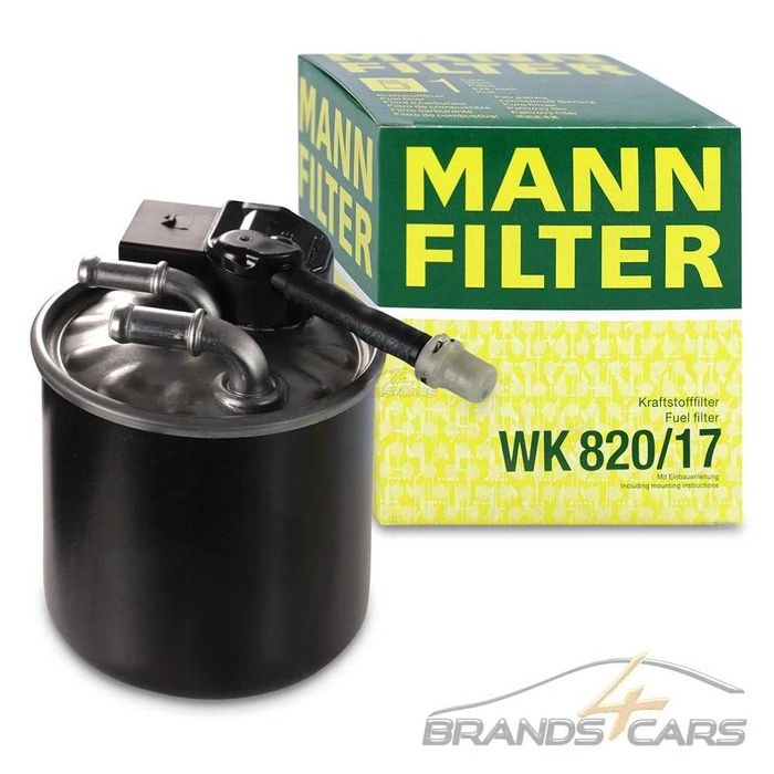 Комплект оригинално масло с филтри MANN за Mercedes C W204 и E W212 OM651