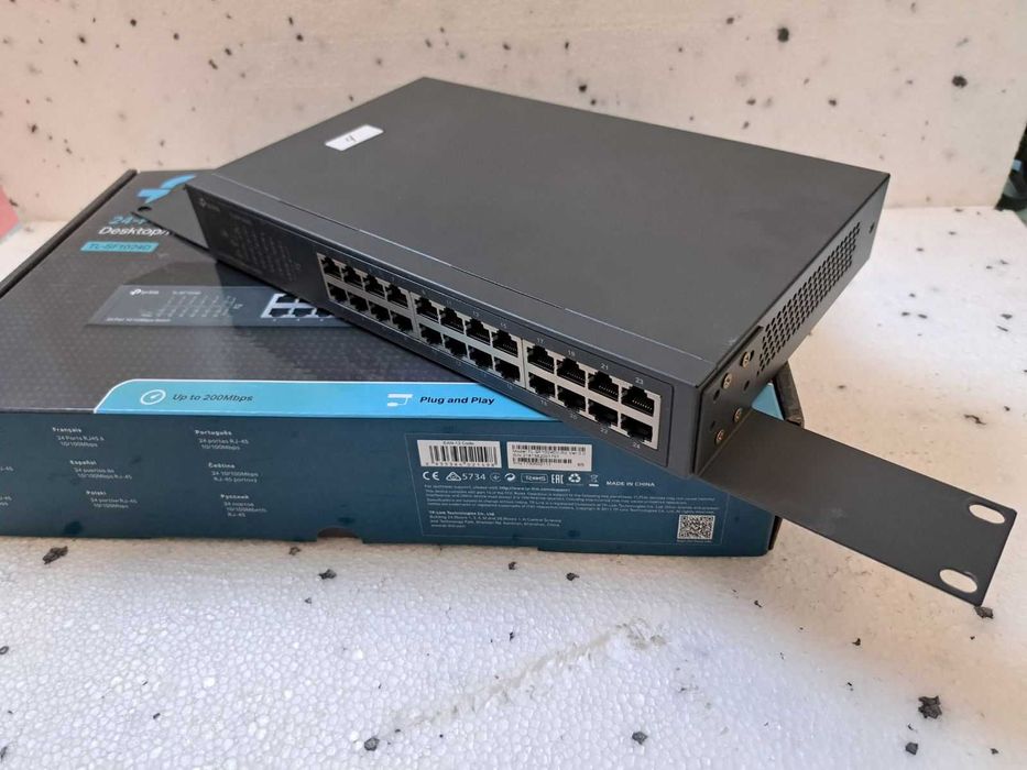 Суич/ Switch TP-Link TL-SF1024D, 100Mbps, 24-port