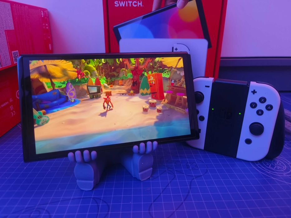 Nintendo Switch OLED - 256 GB, с emuNAND, Android, Hekate и Atmosphere