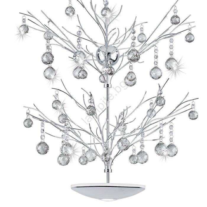 Нов! Eglo Красив висящ стъклен LED полилей