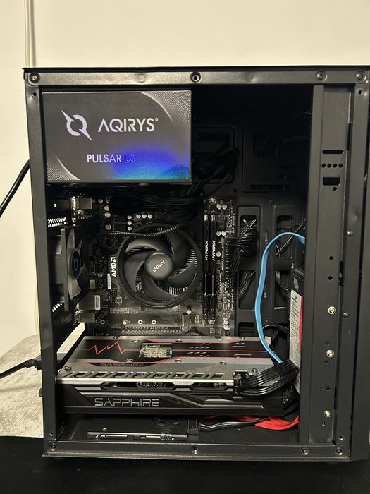 PC Gaming – Gata de joacă | Ryzen 5 1600 + RX 580 8GB | Windows 11 Pro