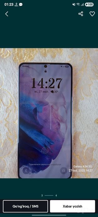 Samsung S21 5G telefon 256GB