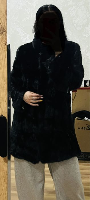 Шуба норковая чер