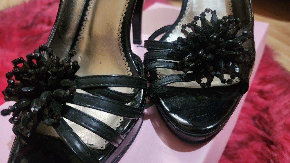 Туфли лаковые 40 рр Турция состояние отличное