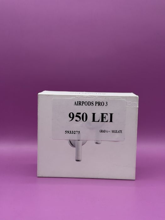 Airpods Pro 3 SIGILATE •Matei Amanet Margeanului•5933
