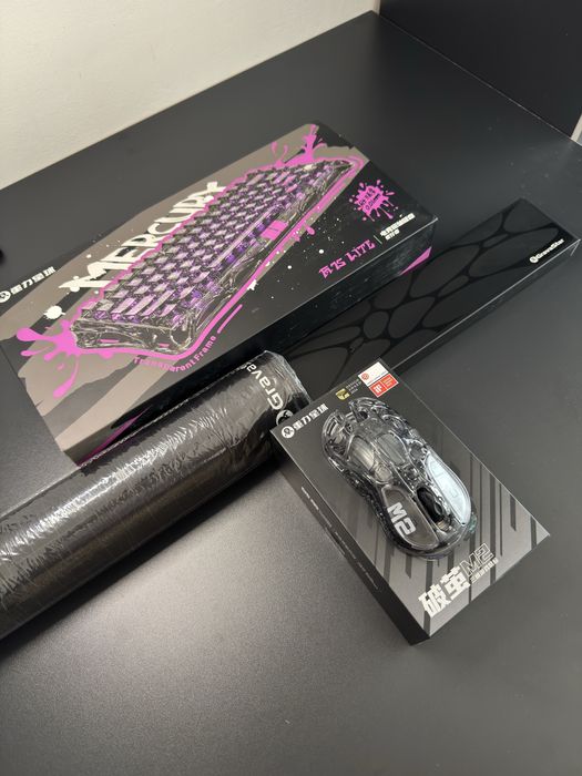 To'plam Gravastar Mercury V75 Lite & Gravastar M2 + keypad + mousepad