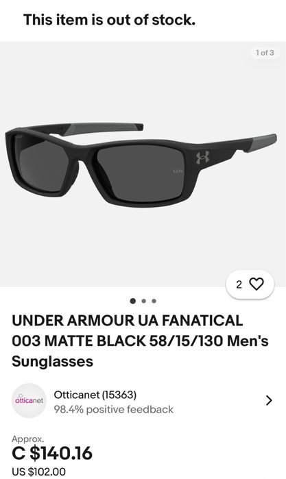 Очки under armour оригинал